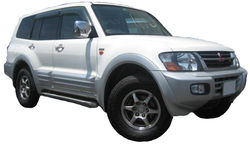 Mitsubishi Pajero NH NJ 4wd wagon (leaf)